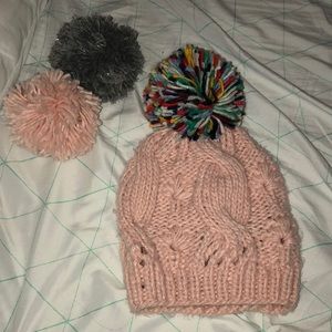 Aerie Peach beanie